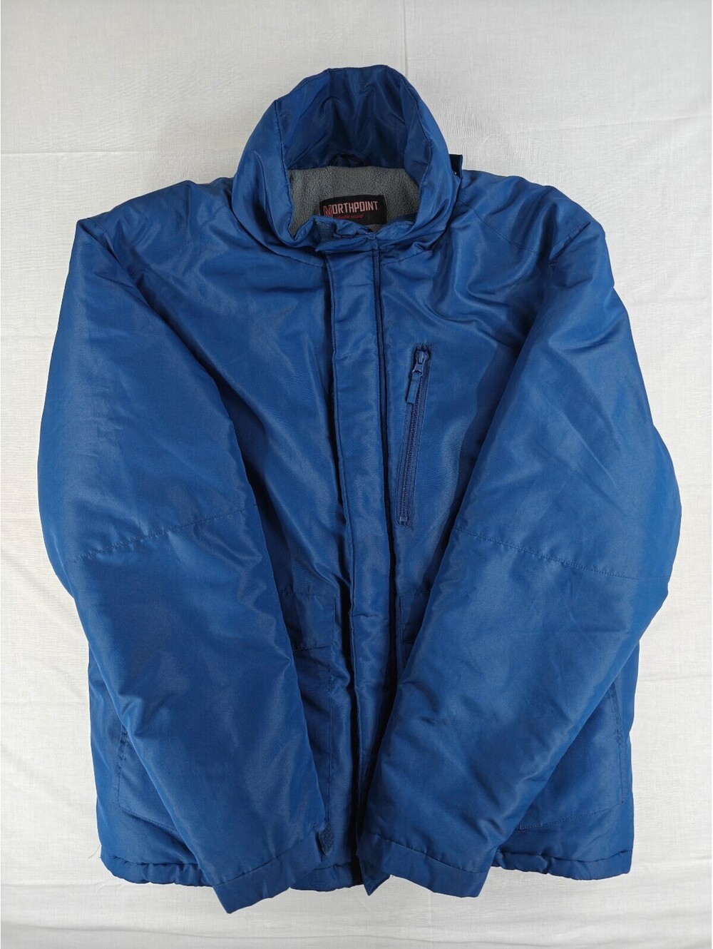 Northpoint Men’s Large Blue Fleece Lined Insulated Winter Outdoor Jacket